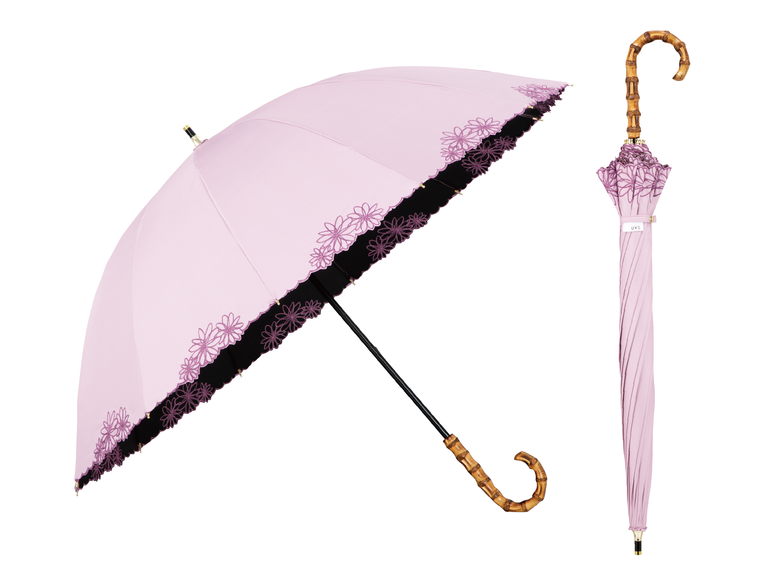 長傘／12本骨（紫）